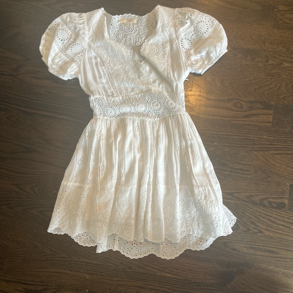 LoveShackFancy Dresses & Skirts - LoveShackFancy white dress. Very elegant and super comfortable!! Size 0.